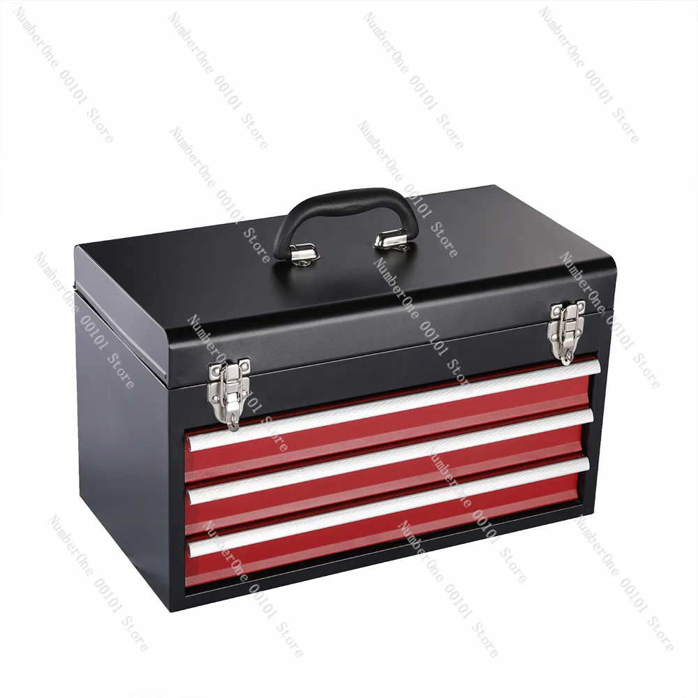 

Multifunctional portable storage box toolbox