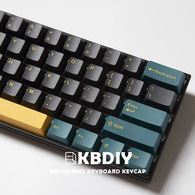 KBDiy 136 schlüssel/Set Mars Grün OEM PBT Tastenkappen Profil Grün Mechanische Tastatur Tastenkappen PBT für DIY Benutzerdefinierte für TM680 GK61