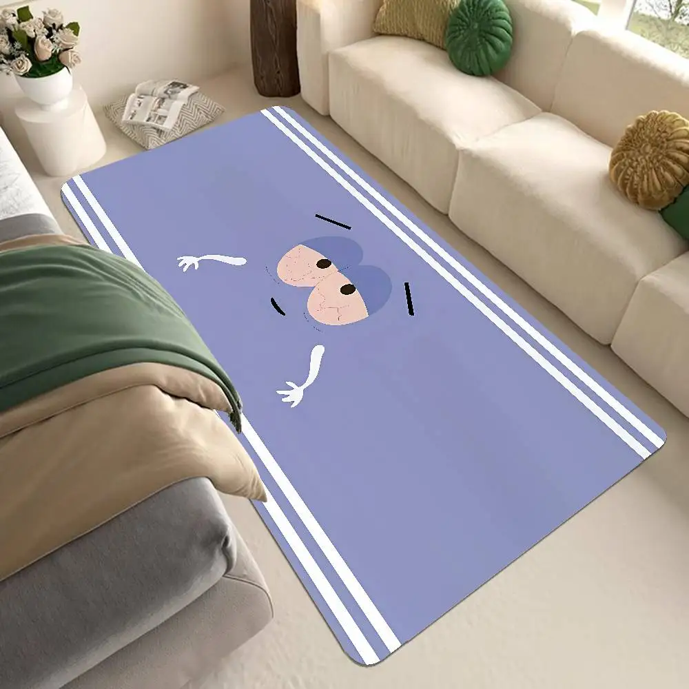 S-South Park Towelie Cartoon Room Mats Cheaper Anti-slip Modern Living Room Balcony Printed Welcome Rug