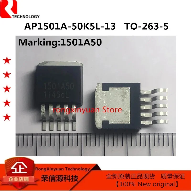 

10 PCS AP1501A-50K5L-13 AP1501A-50K5G-13 AP1501A-50K5L AP1501A 1501A50 150kHz, 5A PWM BUCK DC/DC CONVERTER 100% New original