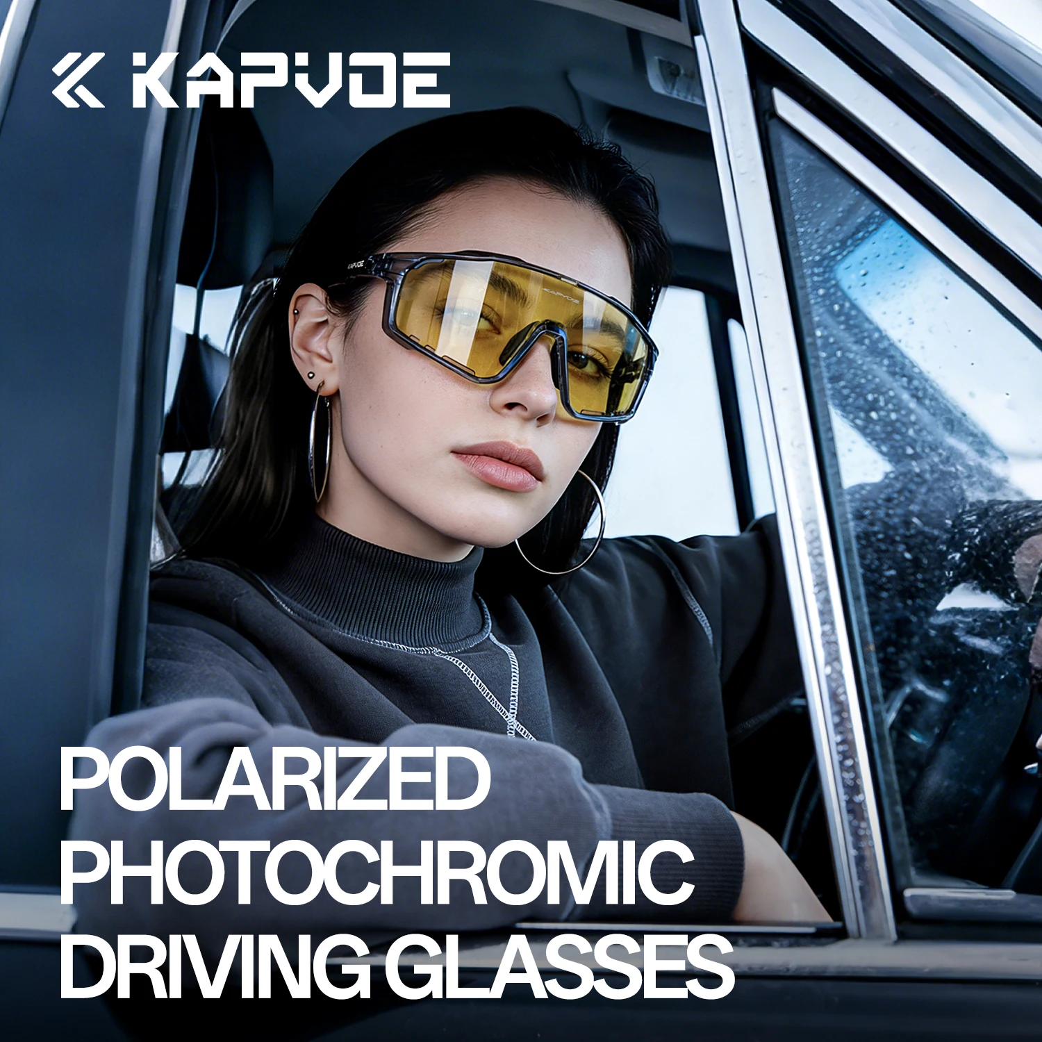 

Солнцезащитные очки Kapvoe для велоспорта, поляризационные и фотохромные, для мужчин, очки для ночного видения, женские спортивные велосипедные очки, защитные очки 2026