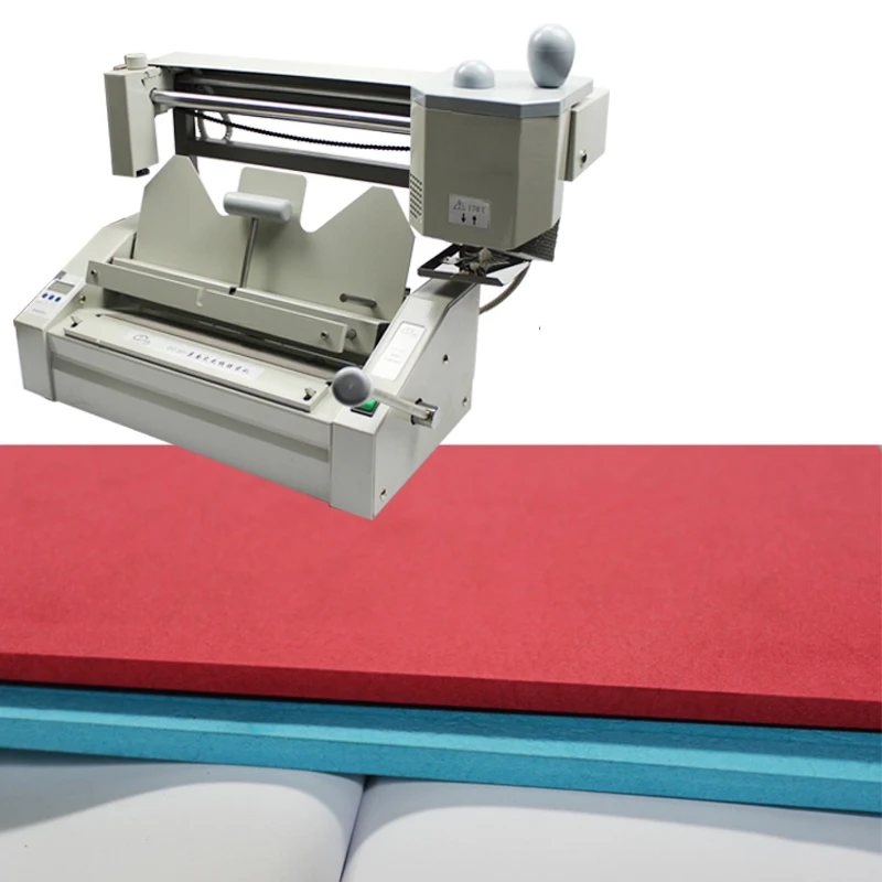 Hot Melt Small Adhesive Binding Machine Marking Press Binder Gluing Machine Binding Tool Print Copy Store Office Library Publish