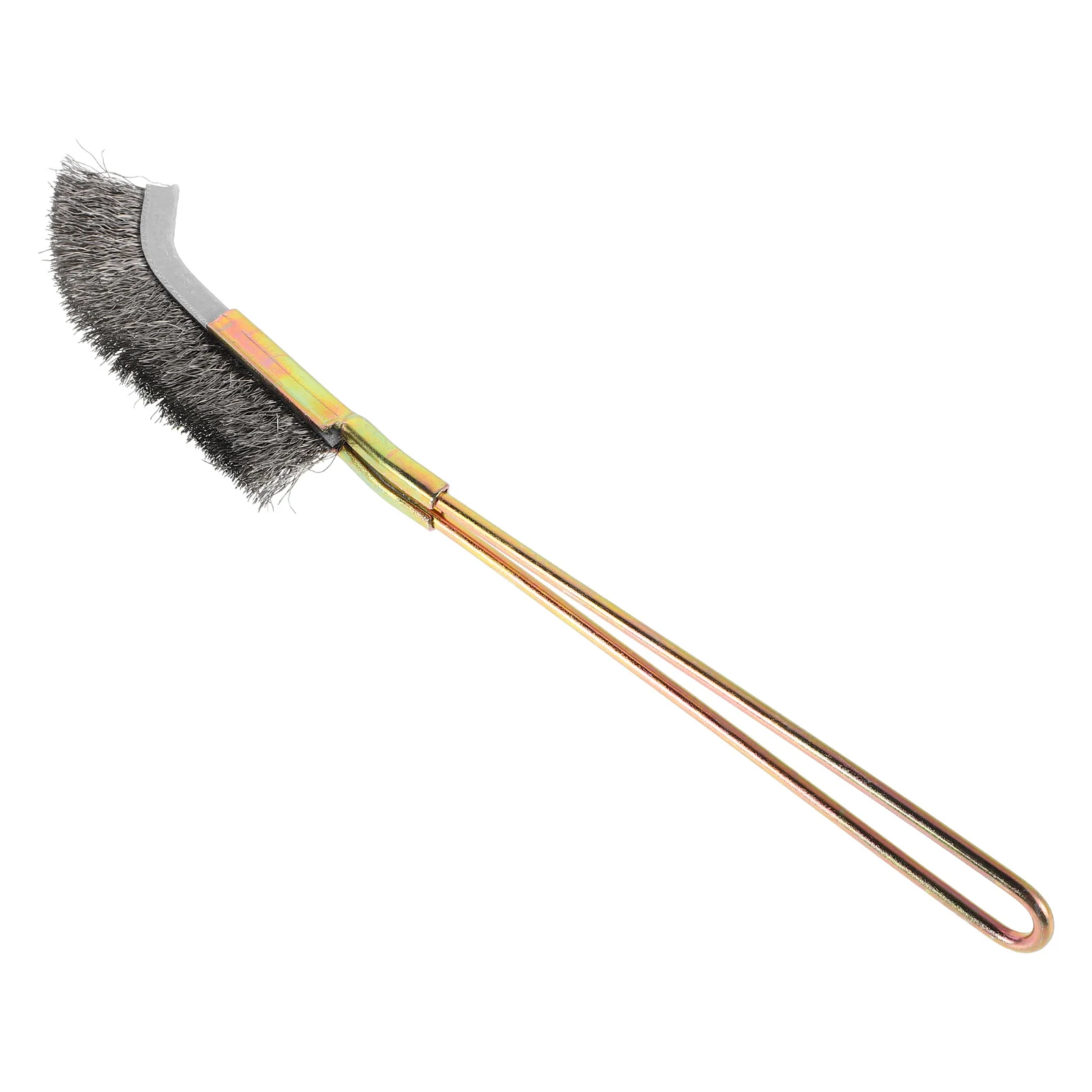 

Clean Stainless Steel Brush Wire Cleaning Kitchen Brushes for Metal with Handle