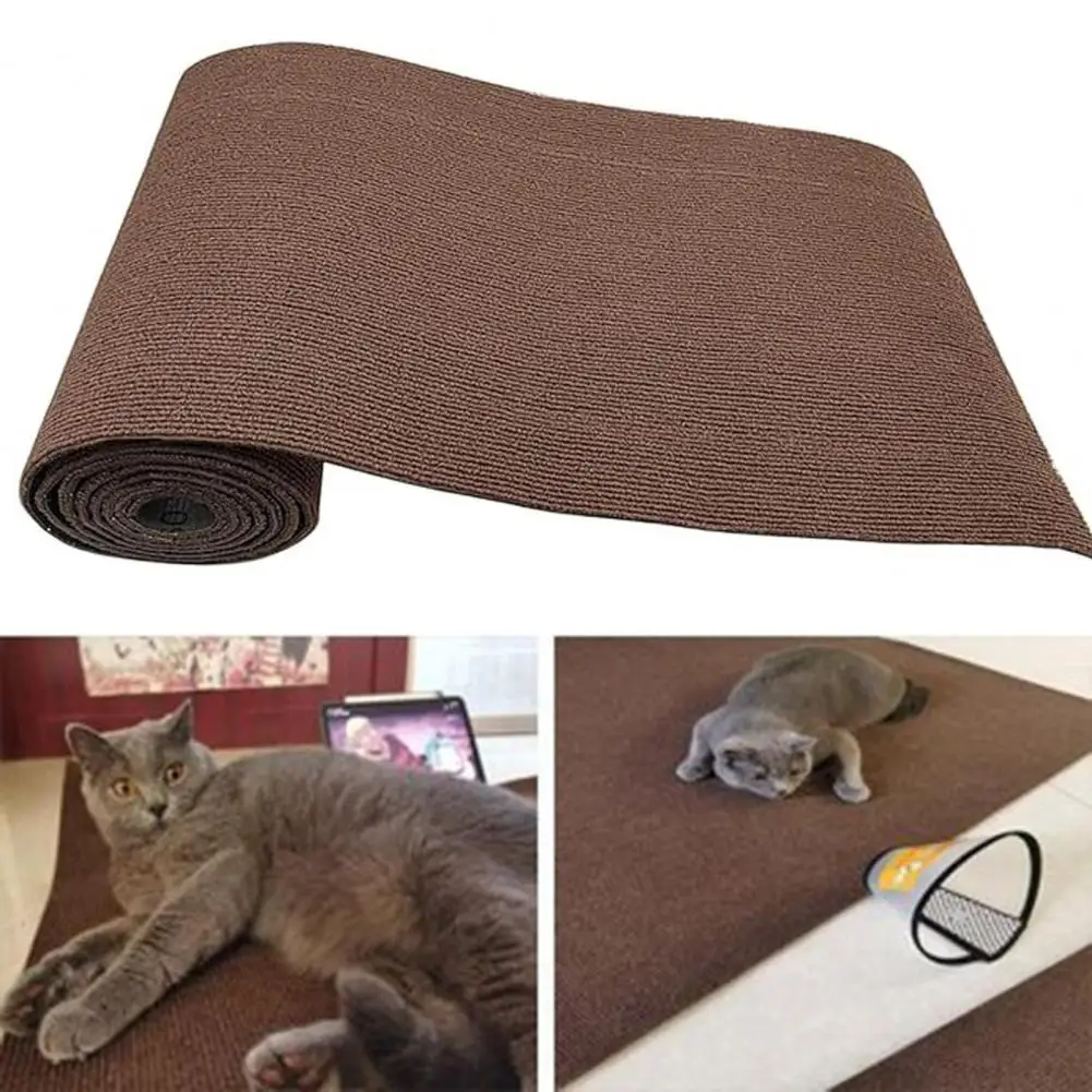 

Functional Cat Sofa Accessory Adhesive Cat Scratch Furniture Protector Diy Climbing Pad for Couch Sofa Indoor Cat Scratcher