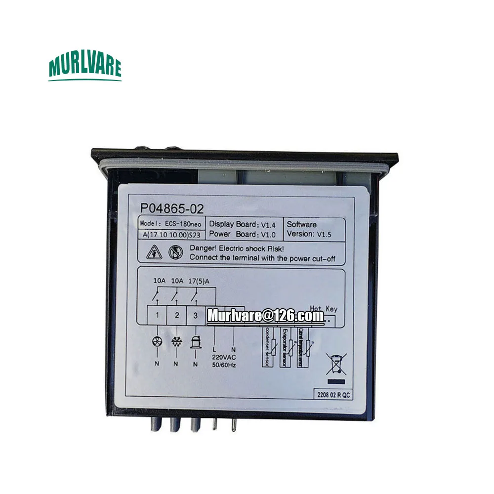 P04865-02 220V Refrigerator Temperature Controller Digital Temperature Controller For HOSHIZAKI 4 Door Refrigerator Replacement