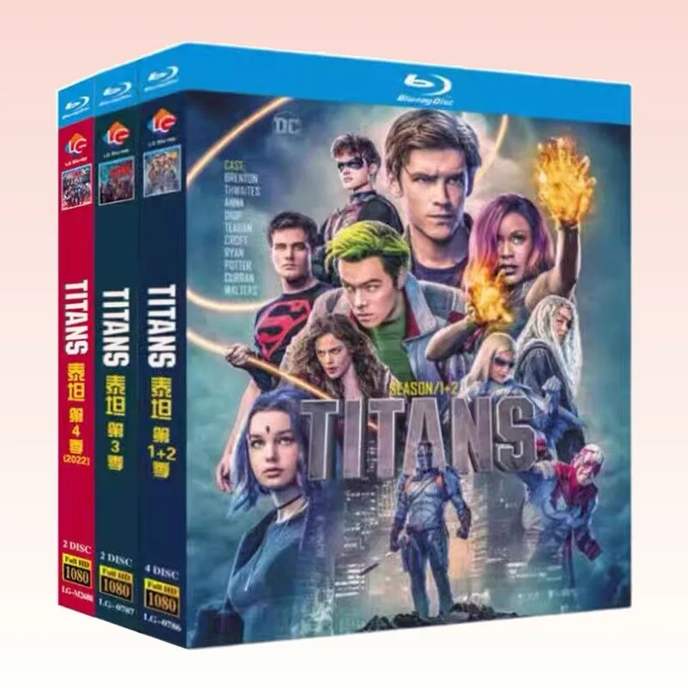 titans-teen-titans-alliance-seasons-1–4-blu-ray-hd-tv-series-box-set-with-english-and-traditional-chinese-subtitles