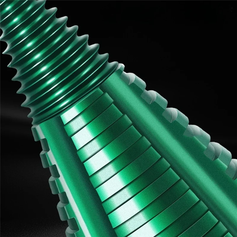 ABKP-Woodworking Cone Spiral Groove Electric Hammer Chopping Drill Set Household Splitting Wood Tools