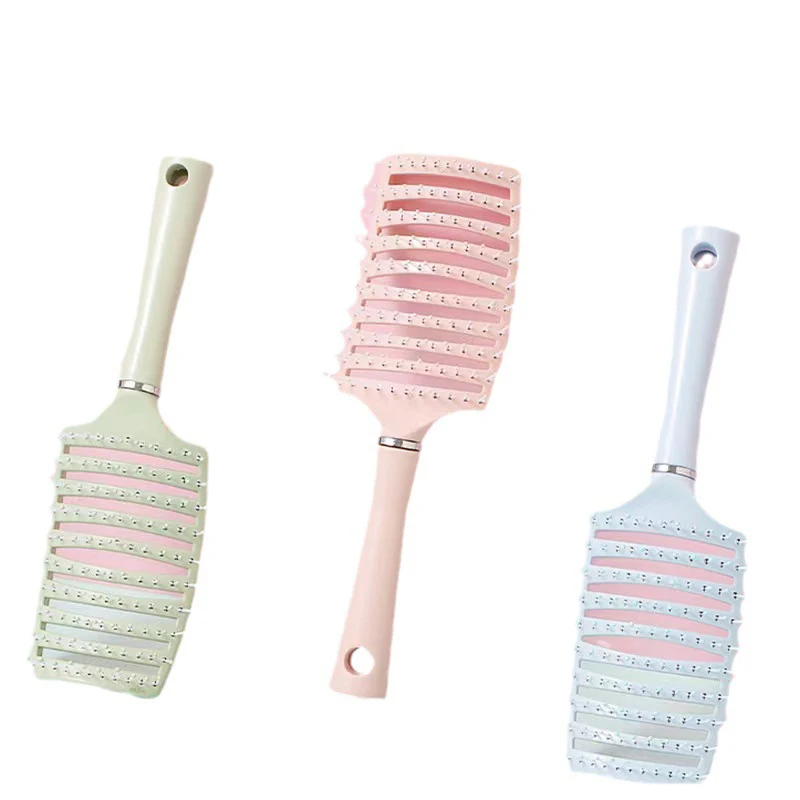 Peigne de massage du cuir chevelu, brosse à cheveux, peigne à friser, peigne à coussin d'air en plastique, peigne à sac gonflable à poils, massage domestique, peigne de coiffure