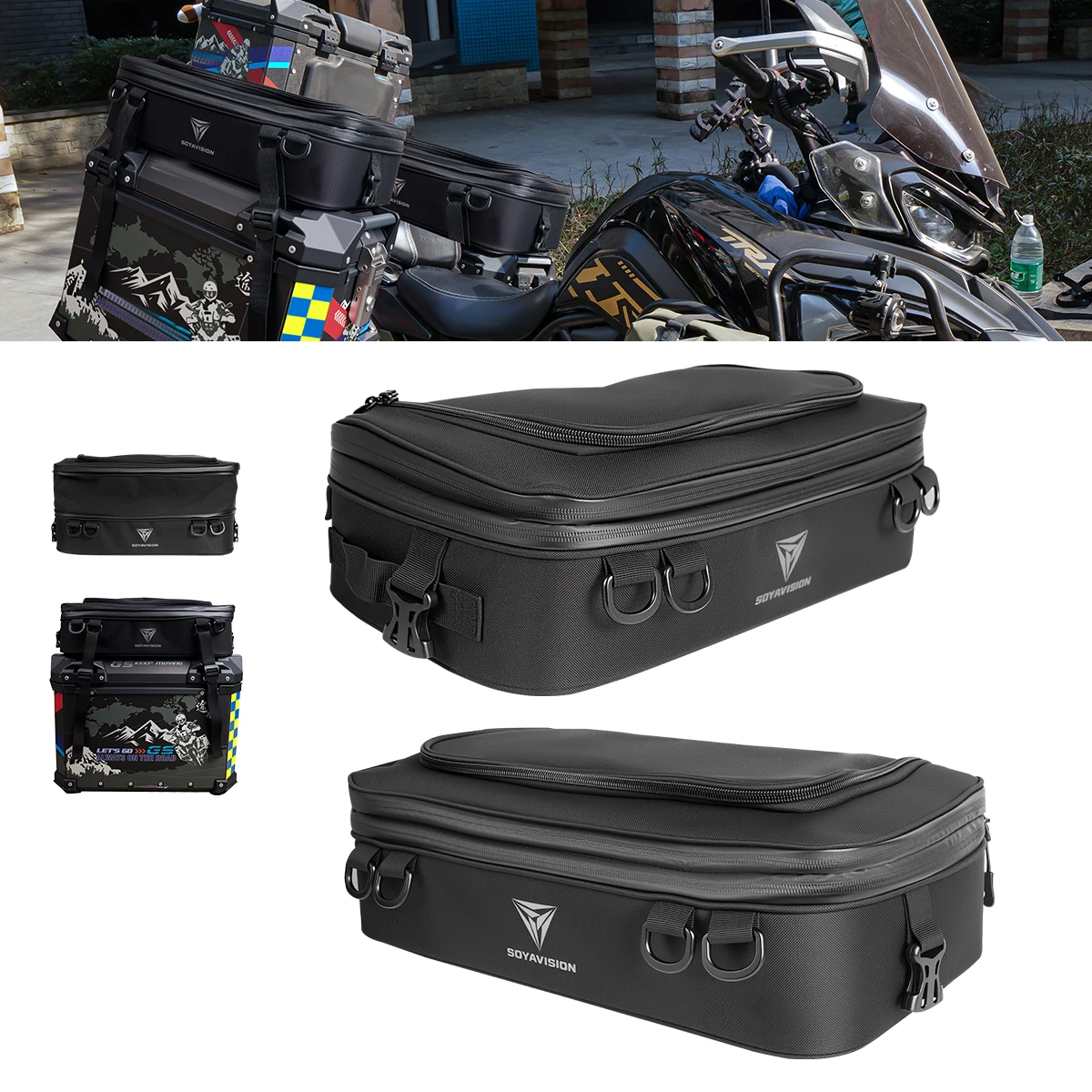 New Top Bags for R1200GS LC For BMW R 1200GS LC R1250GS Adventure ADV F750GS F850GS Top Box Panniers Bag Case Luggage Bag