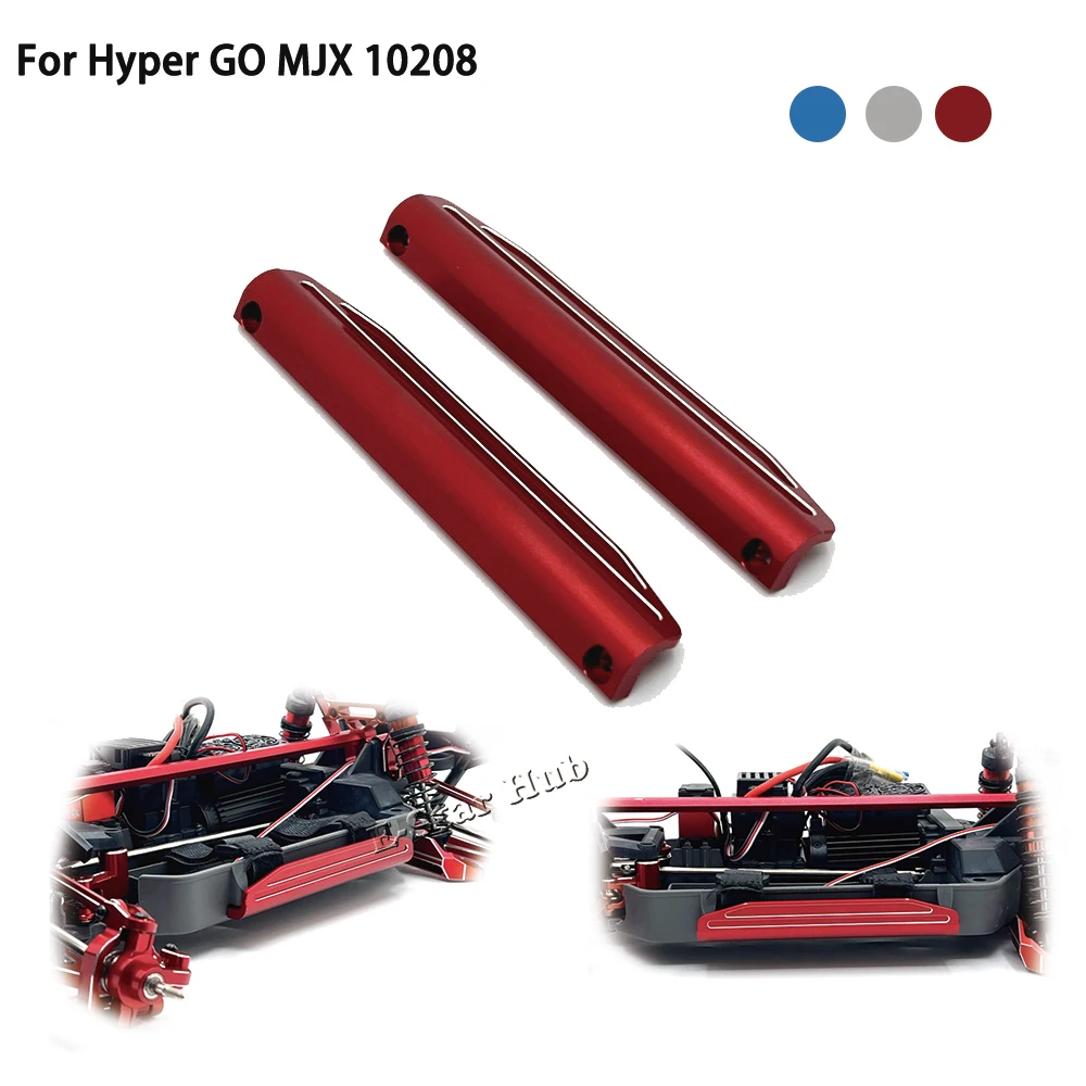 

Left and Right Edge Protection for Hyper GO MJX 1/10 10208 Accessories Metal Upgrade Parts Kit Rc Model Crawler Car Truck Buggy