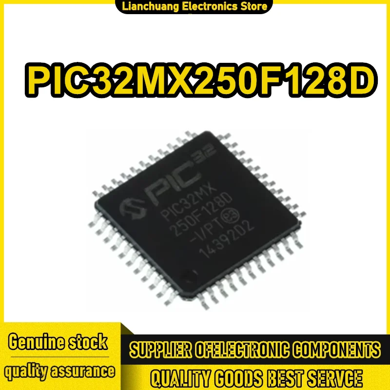 

PIC32MX250F128D PIC32MX250F128D-I/PT QFP44 IC Chip 100% New Original in stock