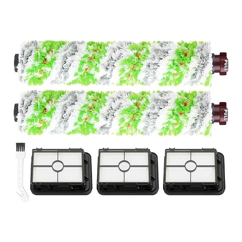 Replacement Brush Filter For Bissell Crosswave Pet Pro All In One, 2 Multi-Surface Brush Roll 1868-【A73 Acepro】