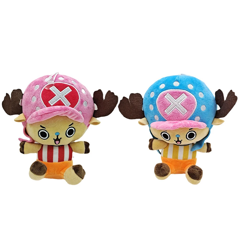 2026*Juguete de Peluche de Anime One Piece de 25 cm, Figura de Dibujos Animados de Luffy, Chopper, Ace, Roronoa Zoro, Muñeco de Peluche Adorable, Regalo de Navidad o Cumpleaños