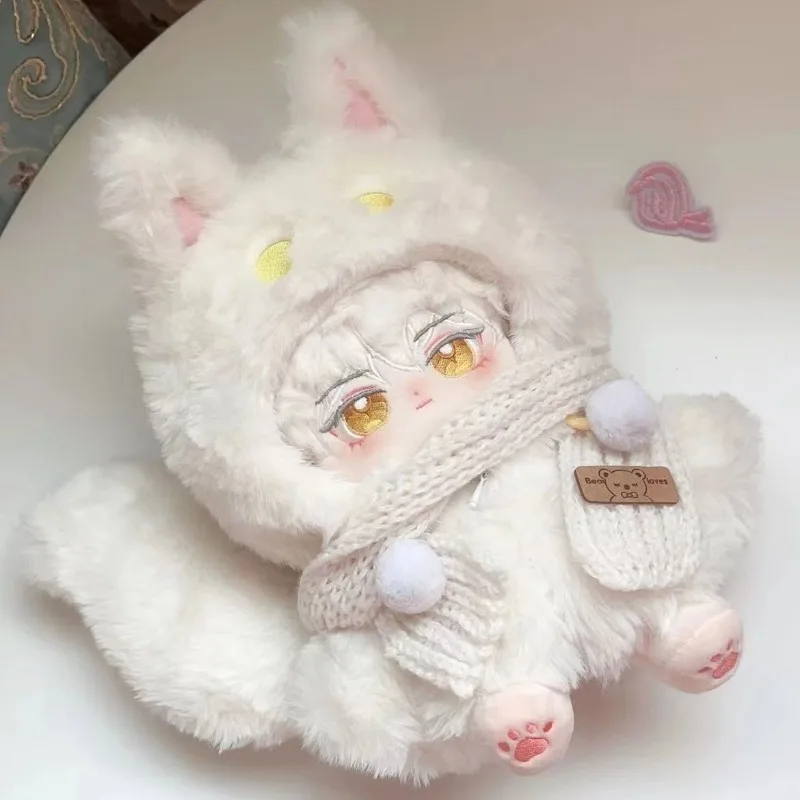 

Cotton Doll 20cm Changing Doll Plush Fox Gift Baby Clothing Birthday Gift Boy