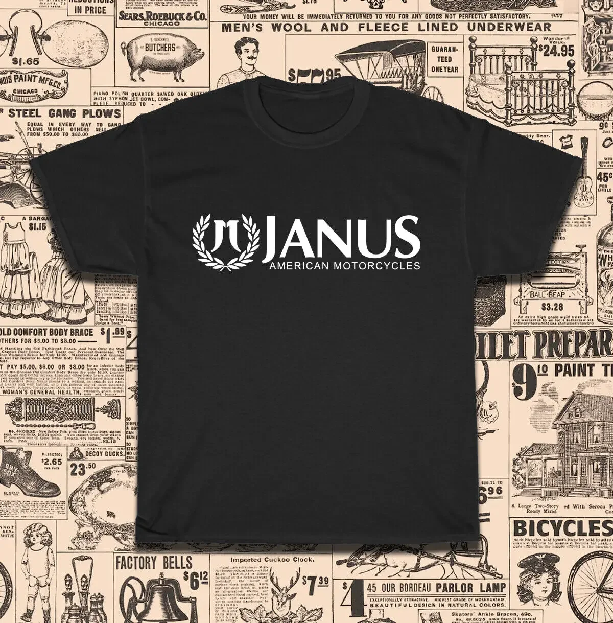 Janus American Mototrcycles T-Shirt American Size S-5Xl T-Shirt