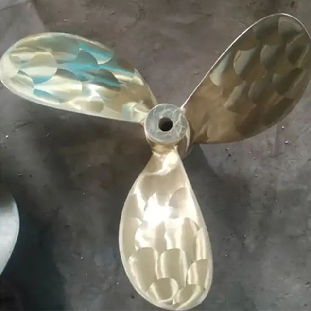 New High Efficiency 36-Inch Marine Propeller with Wing Engine 3 Blade Boat Shaft Set
