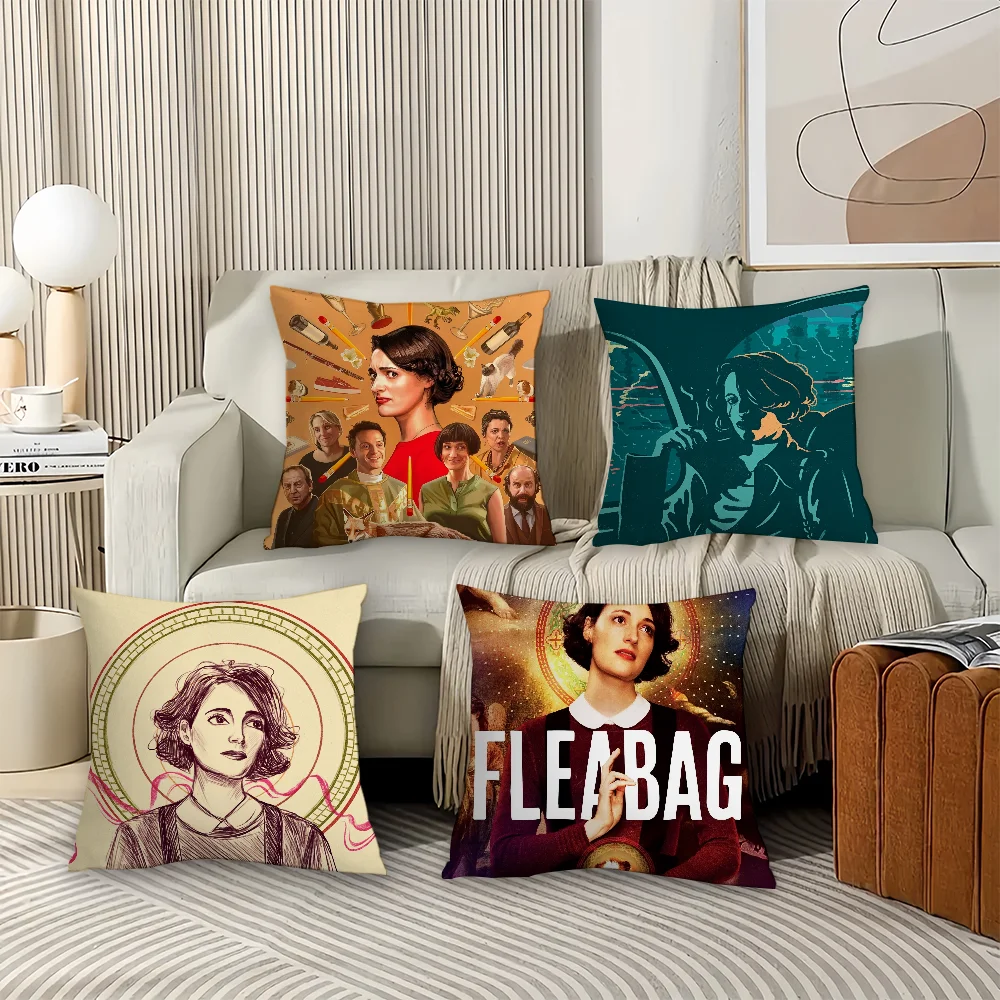 كلاسيكي F-fleabag برنامج تلفزيوني كيس وسادة وسائد مكتب مناسبة لغطاء الوسادة المزخرف للأريكة #1