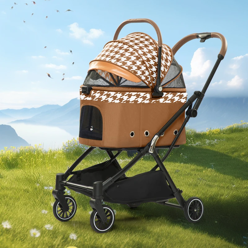 Supermarket Hot Sale Custom Color European Dog Stroller Premium in China