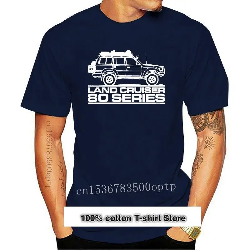 Camiseta Premium de la serie 80 de Land Cruiser, camiseta fresca