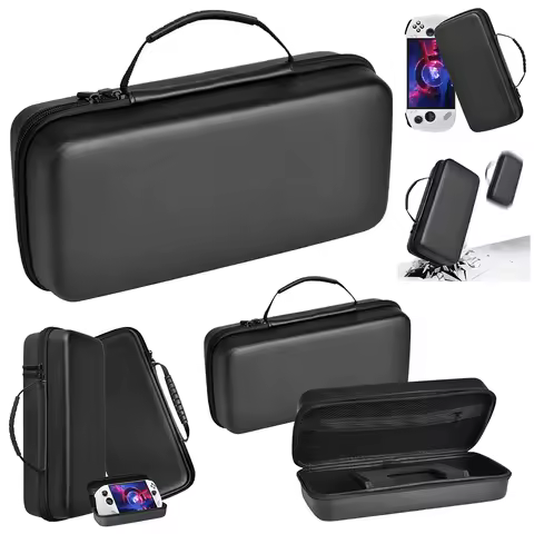 EVA Hard Carrying Case Bag for Lenovo Legion Go S Handheld Game Console Waterproof Travel Carrying Bag Anti-Drop Protective Case