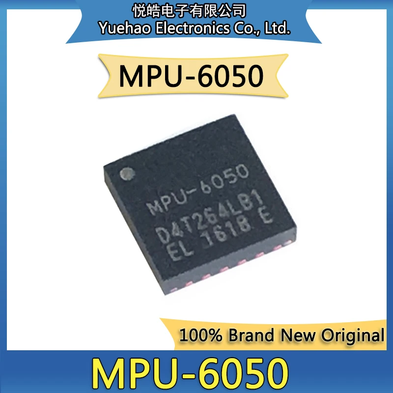 

MPU-6050 MPU 6050 IMU ACCEL/GYRO 3-AXIS I2C QFN-24