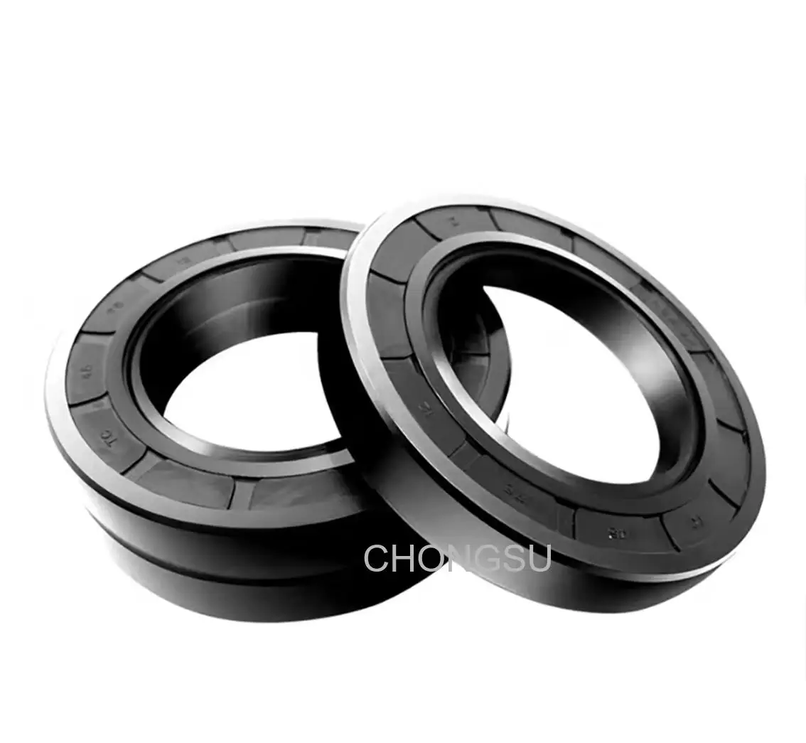 

1Pcs Black ID 200mm-258mm TC/FB/TG4 Skeleton Oil Seal Rings NBR Double Lip Seal Gasket For Rotation Shaft