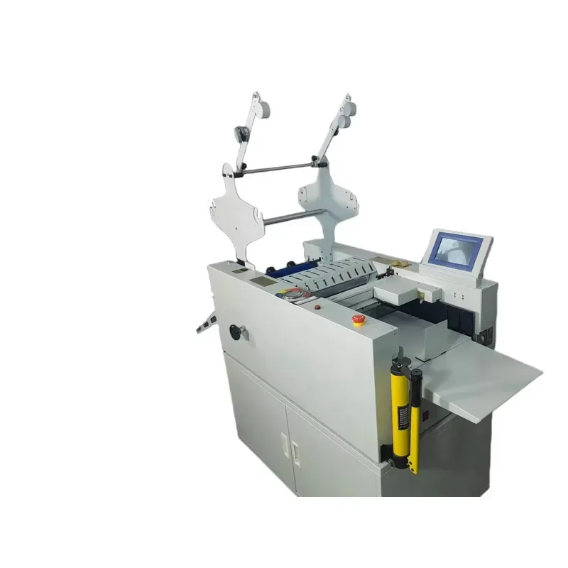 VS-450S 330mm SRA3 A3 Commercial Fully Automatic Hydraulic Auto-feed Auto-trim Auto-stack Document Roll Laminator