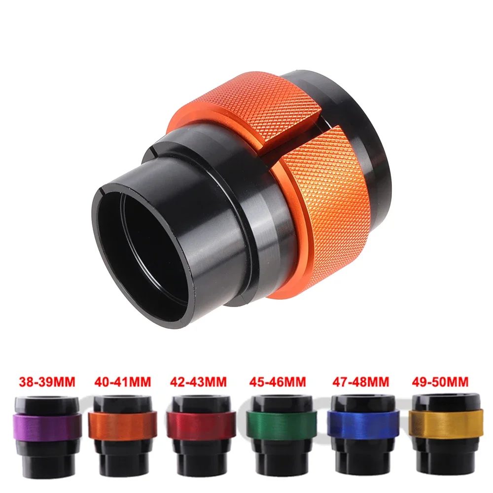 CNC 38-39MM 40-41MM 42-43MM 45-46MM 47-48MM 49MM 50MM Front Fork Oil Seal Driver Tool For YAMAHA HONDA Kawasaki SUZUKI Universal