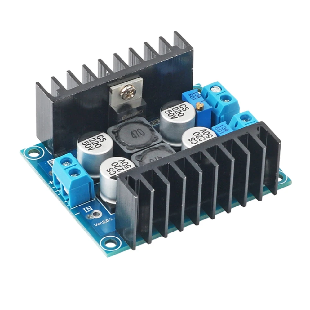 

DC5-40V to DC1.25-35V Dual Output Adjustable Step Down Power Supply Module 20W Buck Stabilization Power Supply Board