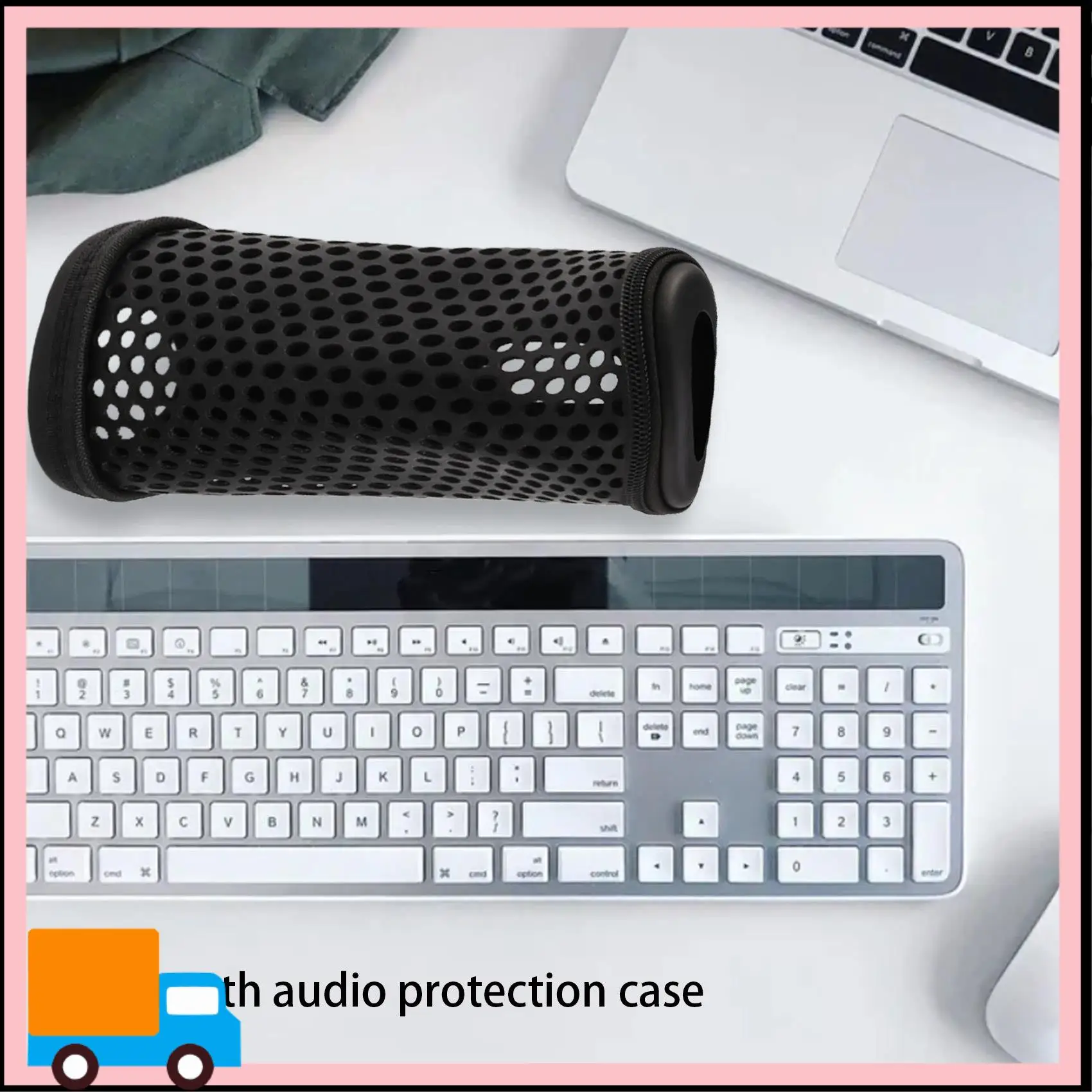 

Professional Travel Case For FLIP 5 Waterproof Portable Bluetooth Speaker Accessories Carry Bag Protective Storage Box (Holl