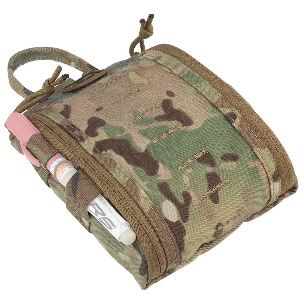 Tactical MOLLE IFAK Pouch First Aid Kit Multifunctional Bag Waist Belt Pack Hunting Vest Outdoor Camping Quick Response Pocket