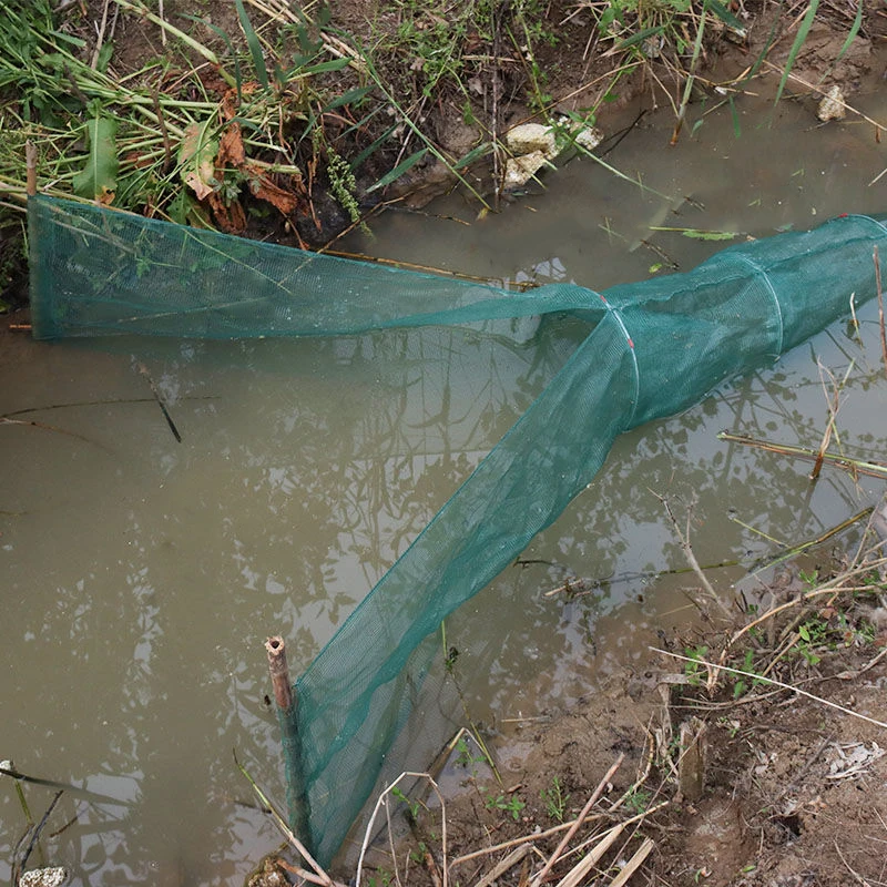 Lawaia Small Fishing Net Cage Fish Trap Crab Net Trawl Lobster Fish Cages 1M Tail length Fishing Tools and Equipment