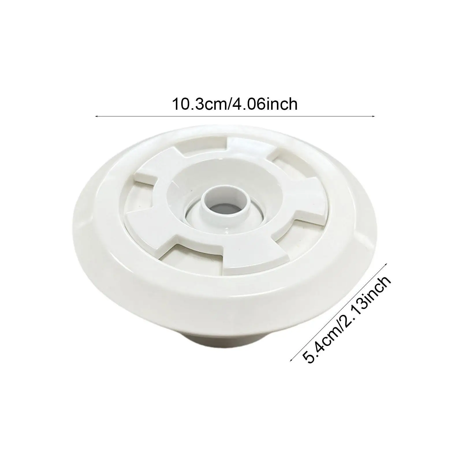 360 Degree Rotatable Pool Entrance Nozzle Swimming Floor Drain Main Drain Replacement for Spa Pools