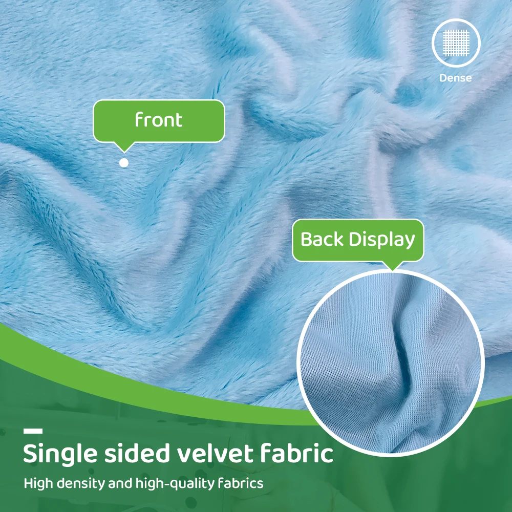 01~50# 45x50cm Plush Fabric Fo - Textile And Sewing Materials ulasan dan harga