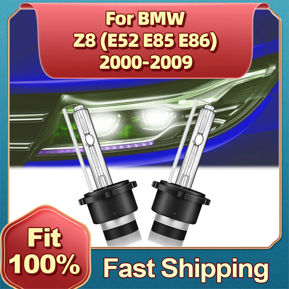 

2PCS 12V 35W HID Bulb Xenon Headlight D2S Lamp 6000K For BMW Z8 (E52 E85 E86) 2000 2001 2002 2003 2004 2005 2006 2007 2008 2009