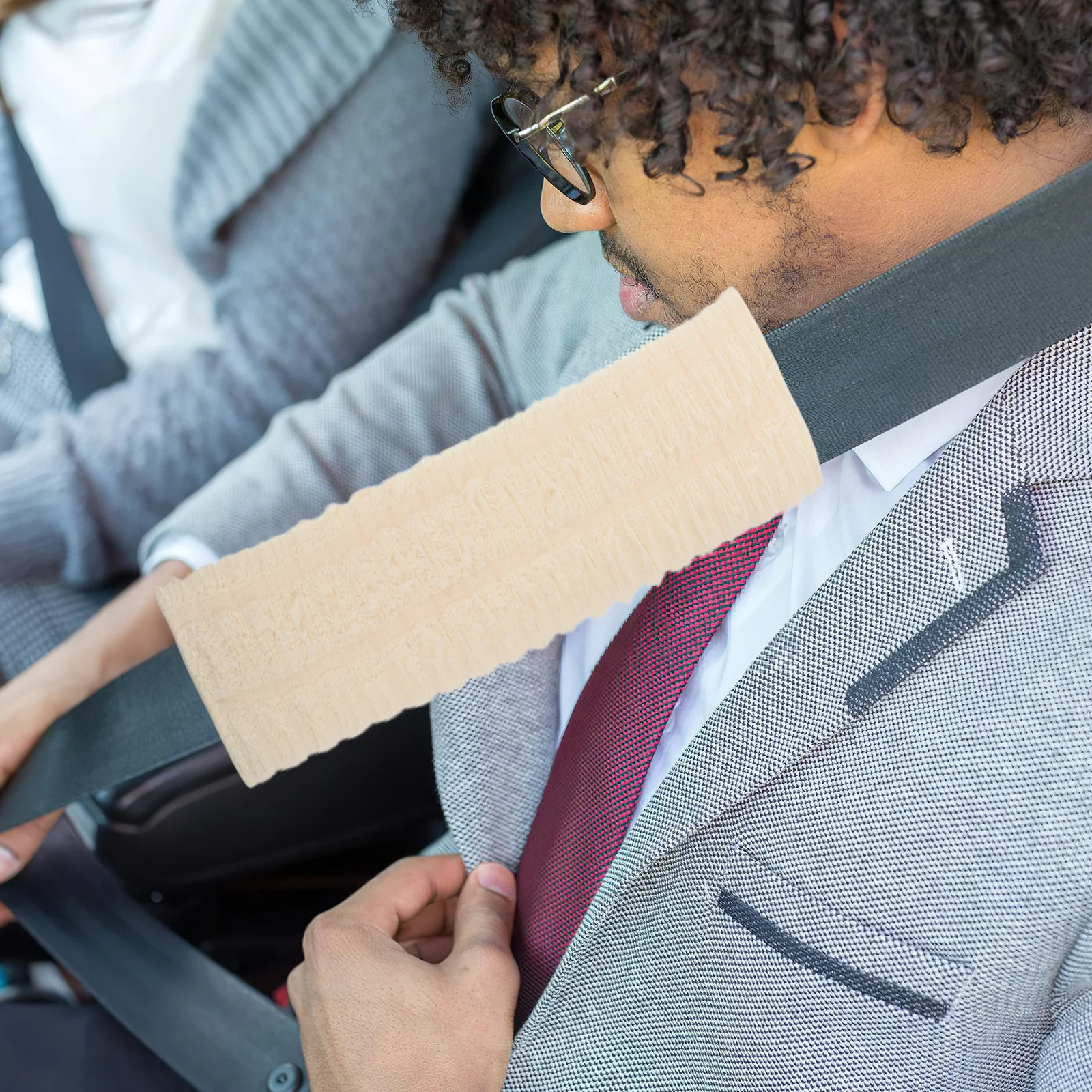 

2Pcs Automotive Seatbelt Cushion Strap Pads Soft Comfortable Shoulder Guard Cute Design Summer Use Seatbelt Shoulder Pad