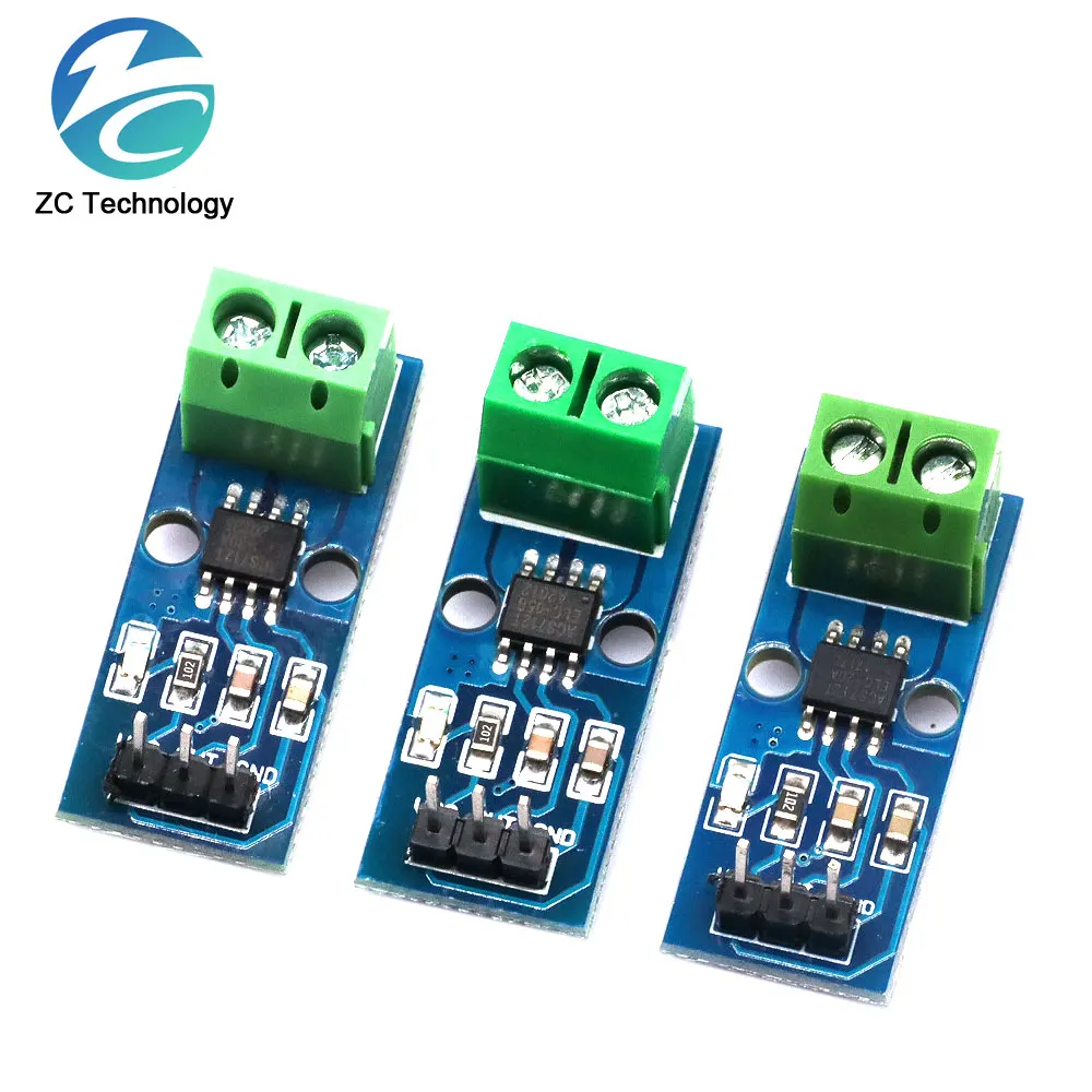 Hot Sale ACS712 5A 20A 30A Range Hall Current Sensor Module ACS712 Module For Arduino 20A