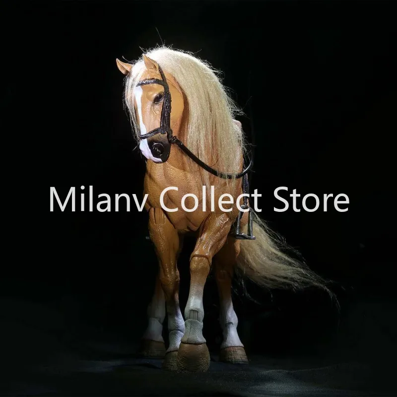 Fish Toys 1/12 Scale Soldier Scene Accessory Wasteland Series Yellow Dart/White/Brown Horse Fit 6-inch Action Figure Model Toys