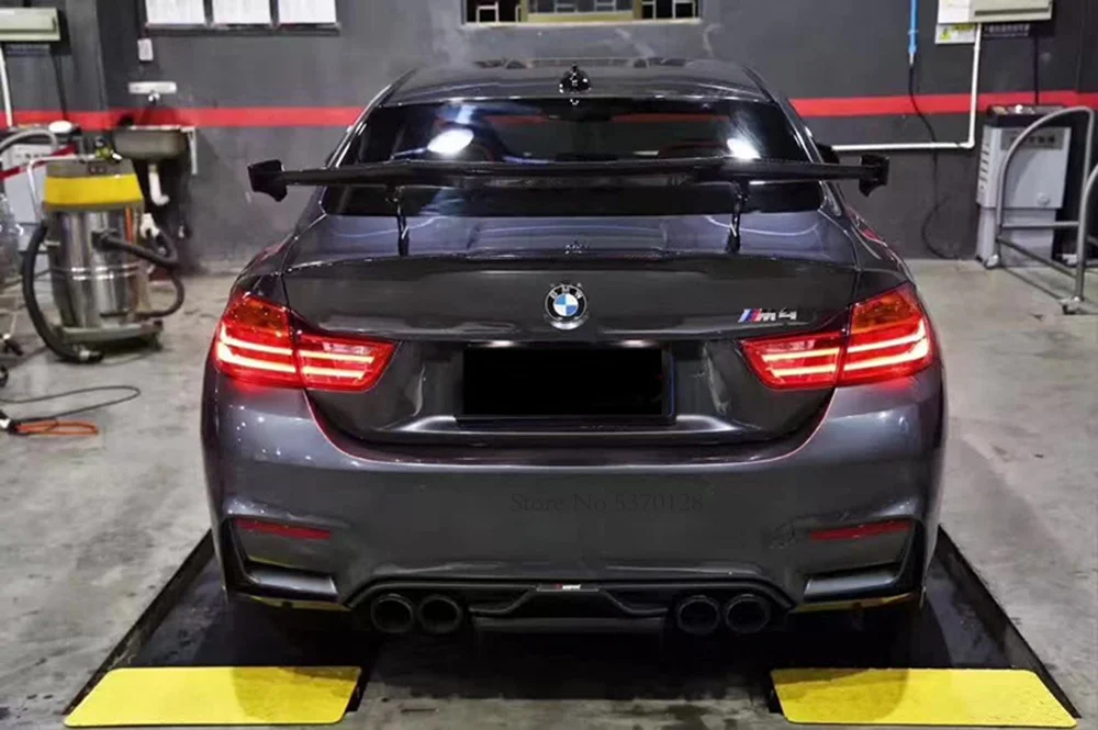 

For BMW M1 M3 M4 M5 M6 MAD GT large spoiler 2001 to 2021 carbon fiber modified rear spoiler tail box lip decoration car styling