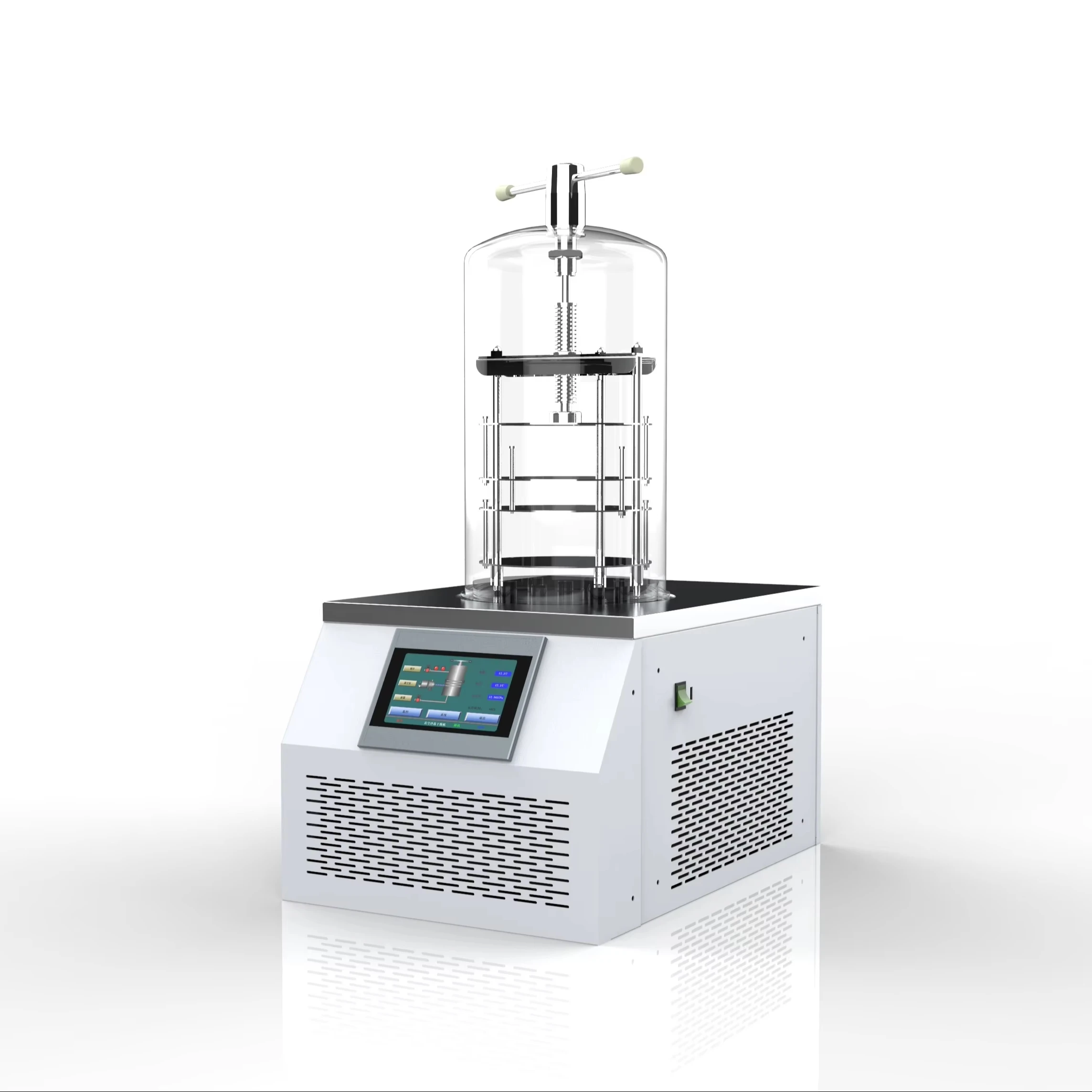 Lab Lyophilizer Freeze Dryer Freeze Drying Machine Laboratory Mini Tabletop Condenser Unit