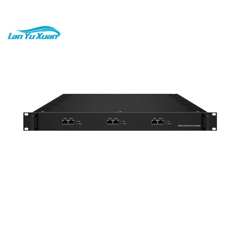 24-channel H.264 Encoder 1080p IP TV Streamer Hardware Digital TV Headend Equipment