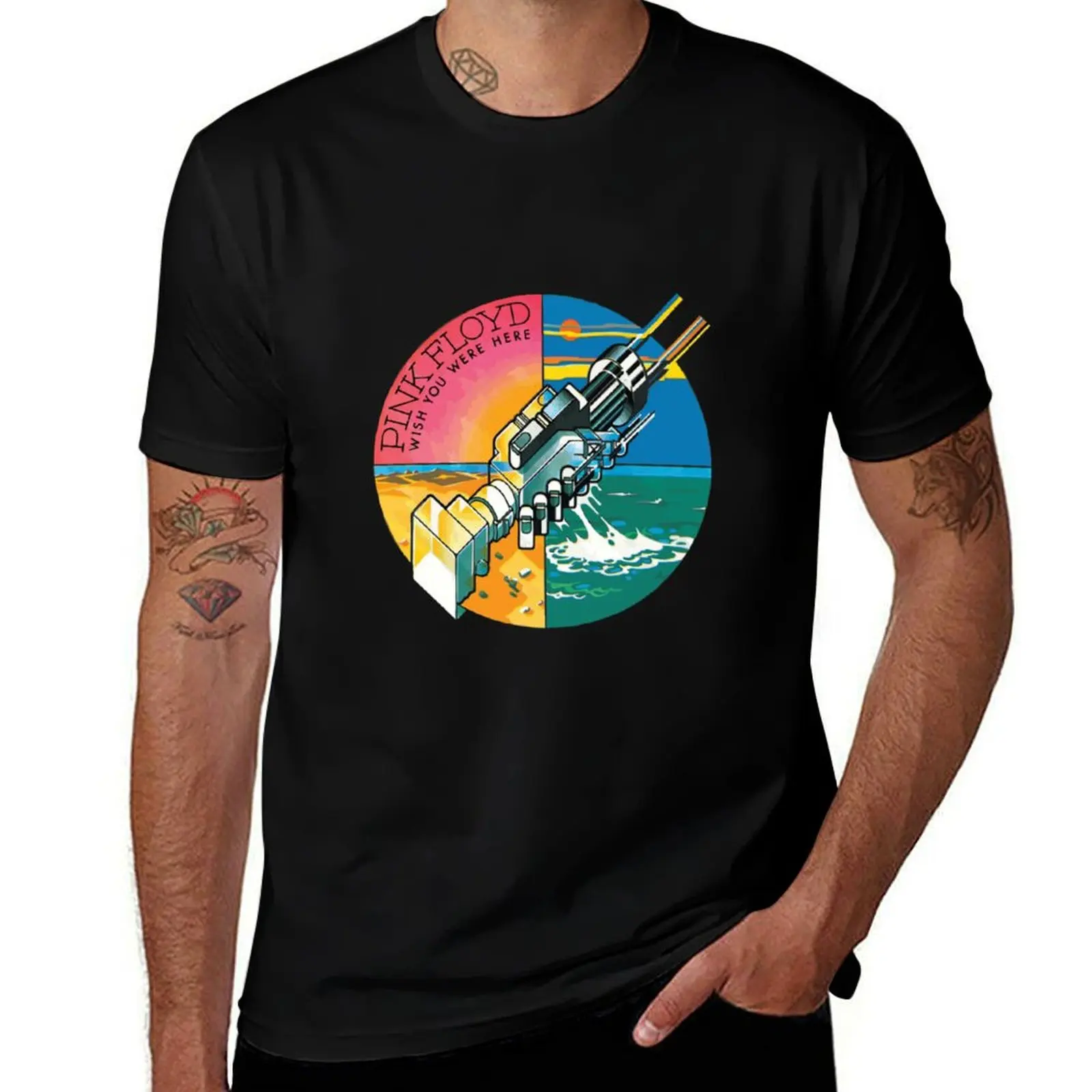 

Wish You Were Here logo T-Shirt Personalized t-shirt cheap stuff mens cotton t shirts