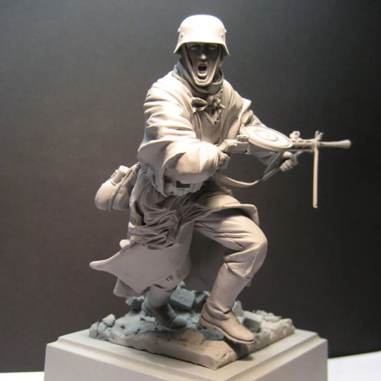 1 / 16 Resin Figure Soldier Man Model Soldiers Of The Sixth Legion Of White Model