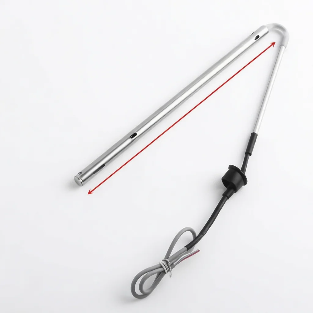 Solar Water Level Gauge Temperature Controller Sensor Integrated Probe Tool Home Heating System Monitoring Device Smart