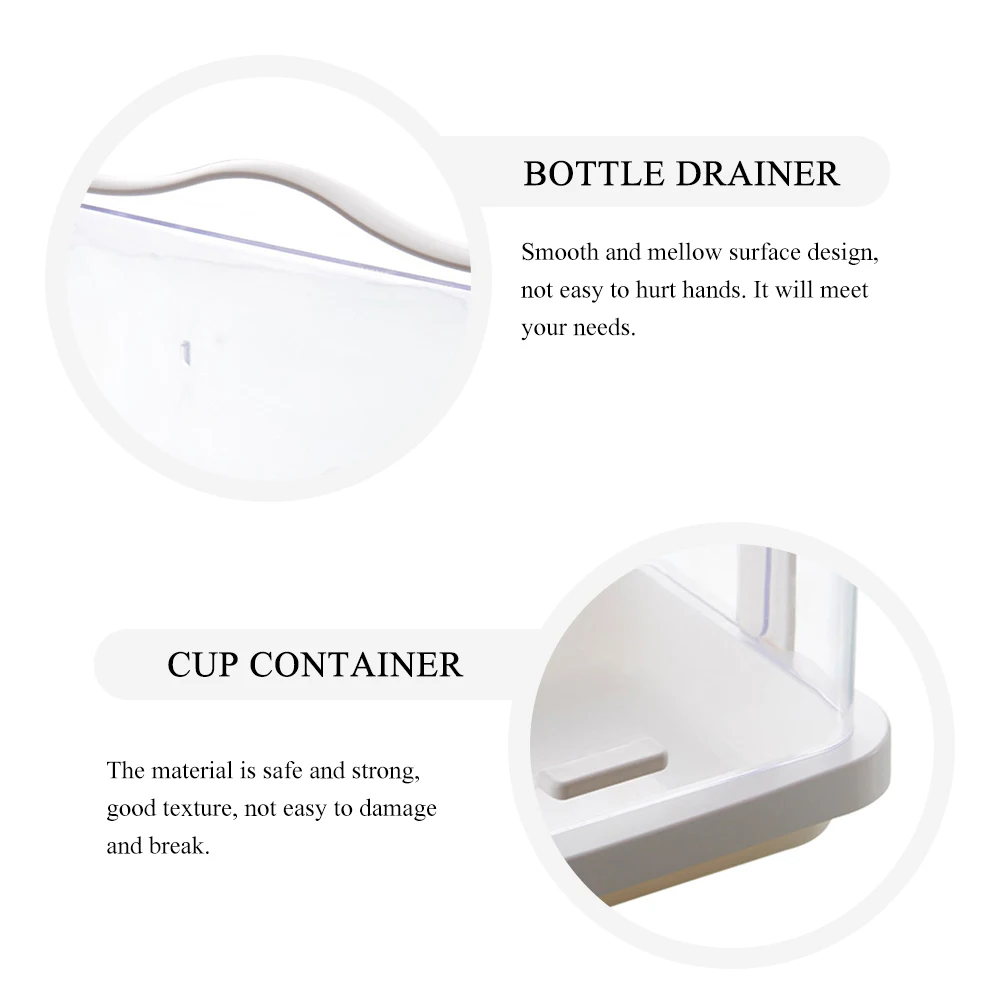 

Dustproof Storage Box Small Candy Dish with Lid Baby Bottle Bread Holder for Homemade Breadbox Kitchen Countertop Milk