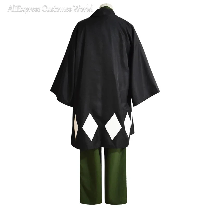 

5;e,8\v,5/Anime Bleach Urahara Kisuke Cosplay Costume For Aldult Women Men Grey Kimono Pants Hat Outfits Halloween Carr;5'b\7,k/