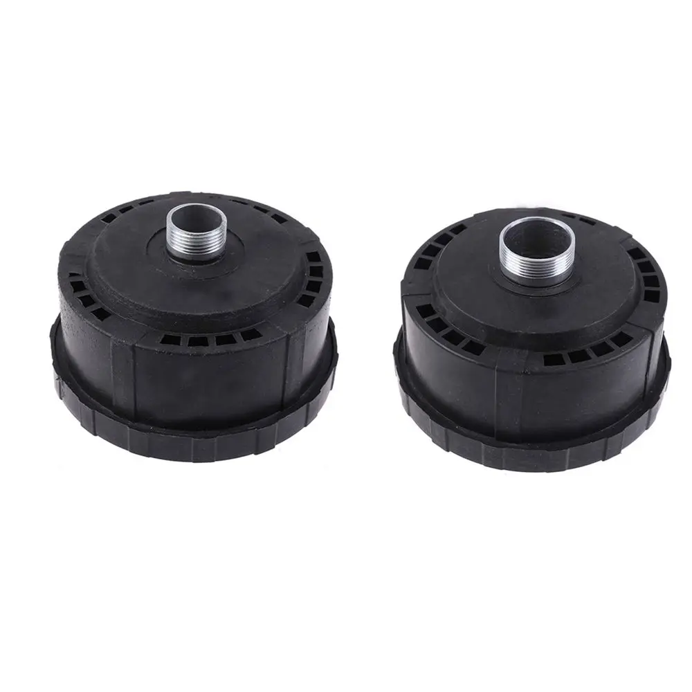3 PCS High Quality 25/32mm Intake Filter Thread Admitting Port Intake Part Plastic Black Air Pump Element Muffler