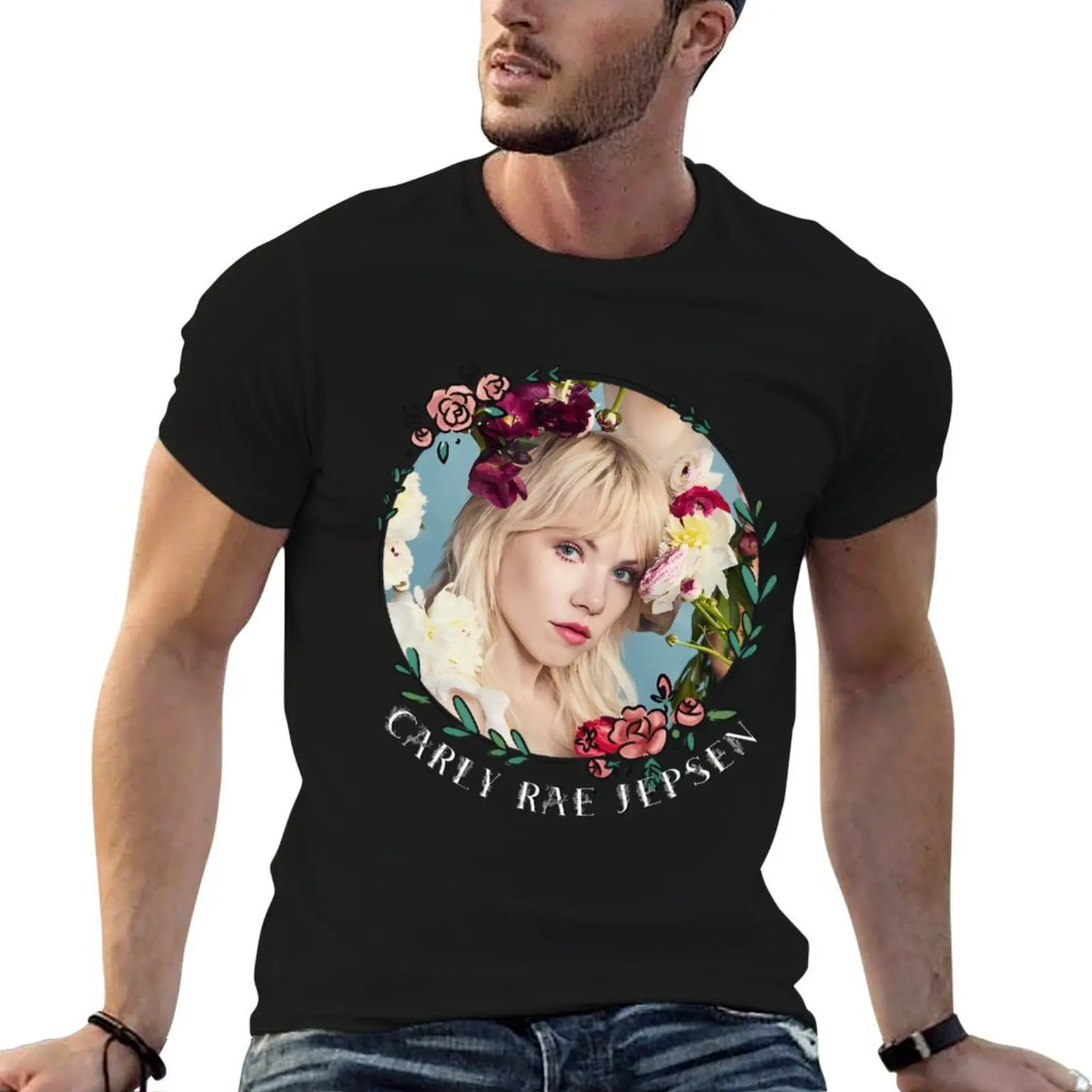 

Carly Rae Jepsen T-Shirt t shirts for man cotton man t shirt summer T-Shirt