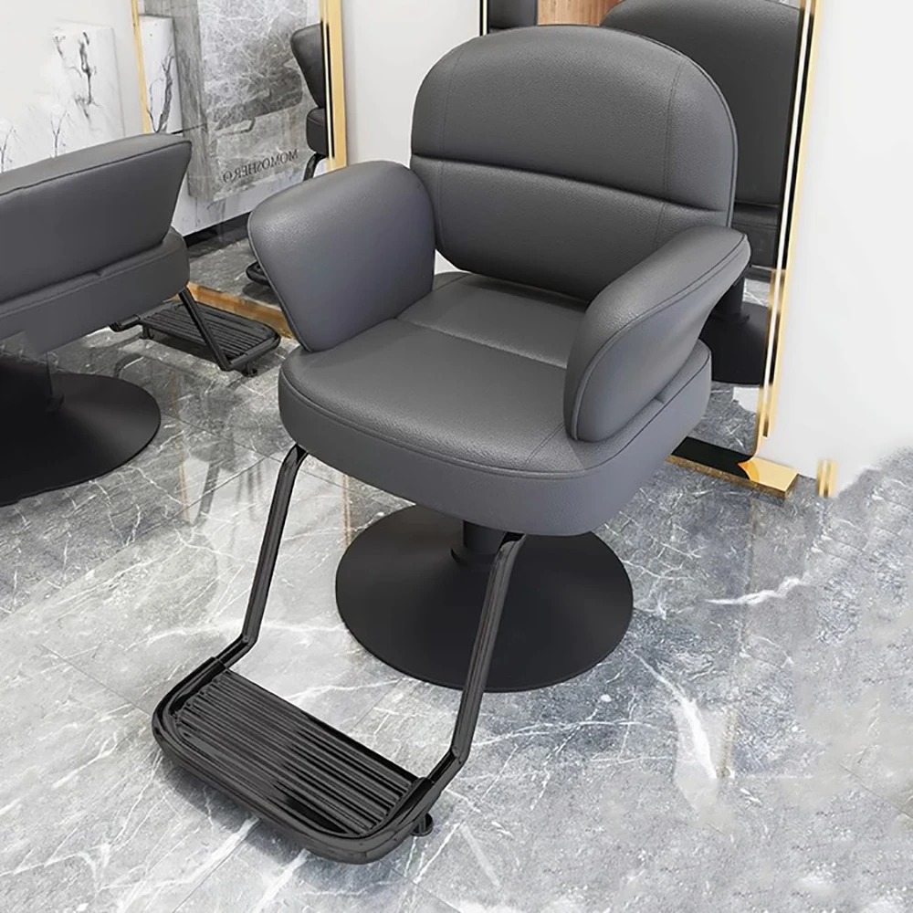 

Trendy Portable Barber Chair Personalized Comfortable Simple Delicate Salon Chair Stylist Leg Restcadeiras Salon Furniture