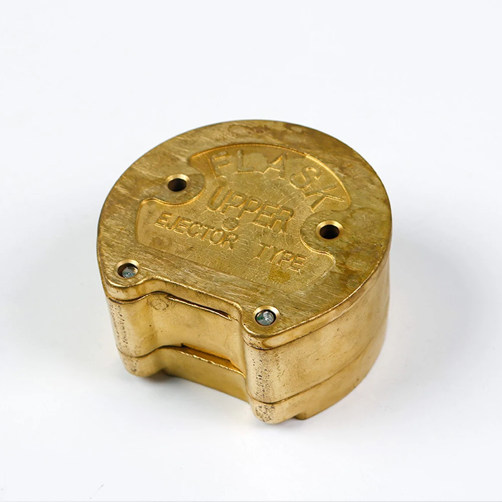 1pc Dental Laboratories Ejector Type Upper and Lower Bronze Denture Models Press Flask
